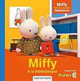 Miffy à la bibliothèque.